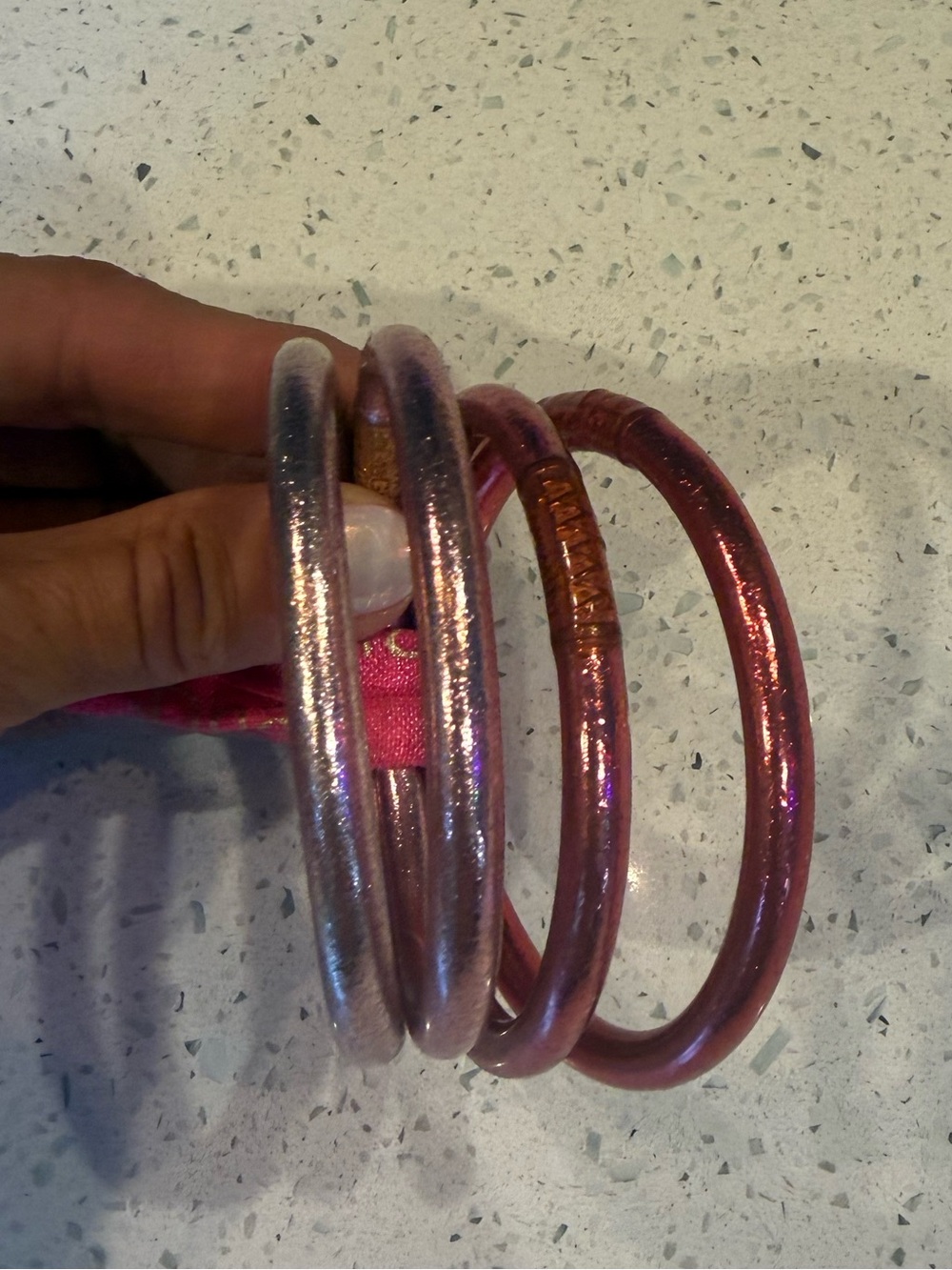 Budhagirl small shades of pink Bracelets
